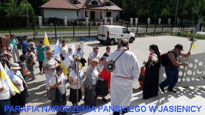 Piesza pielgrzymka do Domu św. Faustyny w Ostrówku AD 2017_18