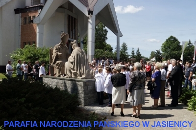 Odsłonięcie pomnika św. Jana Pawła II i Sługi Bożego Kardynała Stefana Wyszyńskiego_15