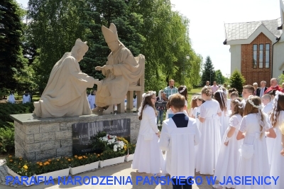 Odsłonięcie pomnika św. Jana Pawła II i Sługi Bożego Kardynała Stefana Wyszyńskiego_24