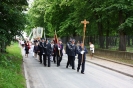 Czoło procesji na ul. Lipowej