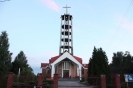 Kościół i odnawiana wieża